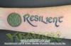 with round celtic cross knot
