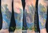 Sea Monster and ship half sleeve Critical Role